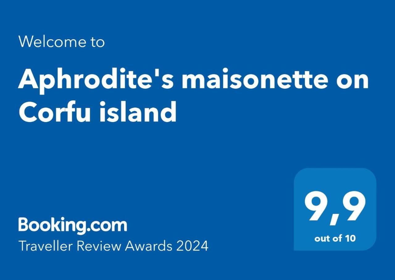 Aphrodite'S Maisonette On Corfu Island 바바티 외부 사진